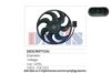 AKS DASIS 158480N Fan, radiator